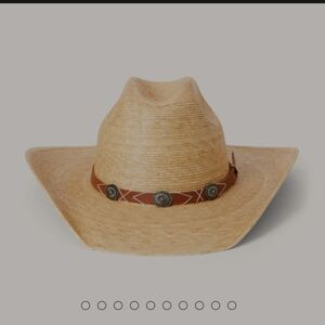 Tan Western Hat with Brown Band
